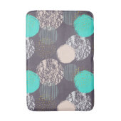 Abstracte cirkels Patroonbadmatten Badmat (Voorkant Verticaal)