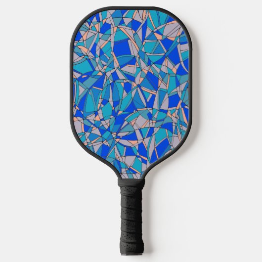 Abstracte cirkels pickleball paddle (Voorkant)
