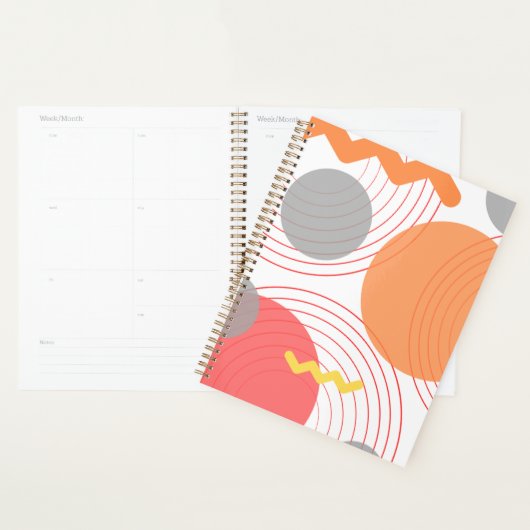 Abstracte cirkels planner (Display)