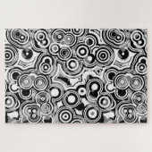 abstracte cirkels puzzel legpuzzel (Horizontaal)