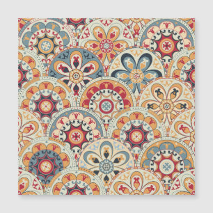 Abstracte cirkels: trendy gekleurd behang
