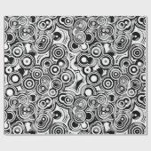 abstracte cirkels voor het verpakken van papier (Vlak)