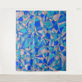 Abstracte cirkels wandkleed (Voorkant)