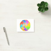 Abstracte cirkelvorm post-it® notes (Kantoor)