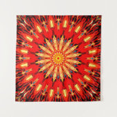 Abstracte cirkelvormig versiering uit de veranderd wandkleed (Voorkant (horizontaal))