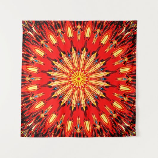 Abstracte cirkelvormig versiering uit de veranderd wandkleed (Voorkant (horizontaal))