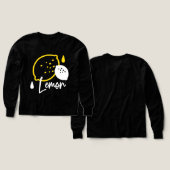 Abstracte citroenillustratie - Fresh Citrus Art (Voorkant /achterkant)