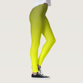 Abstracte citroenlichte contrastverhouding - pure leggings (Rechts)