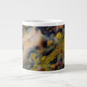 Abstracte close-up van Ocean Jasper Grote Koffiekop (Voorkant)