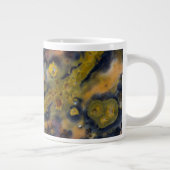 Abstracte close-up van Ocean Jasper Grote Koffiekop (Rechts)