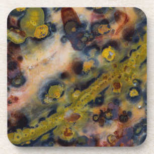 Abstracte close-up van Ocean Jasper Onderzetter