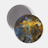 Abstracte close-up van Pietersite Magneet (Voorkant / Achterkant)