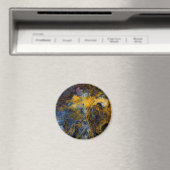 Abstracte close-up van Pietersite Magneet (Insitu (Vaatwasser))