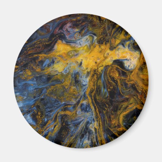 Abstracte close-up van Pietersite Magneet (Voorkant)