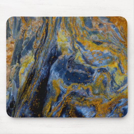 Abstracte close-up van Pietersite Muismat (Voorkant)
