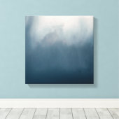 Abstracte cloud-achtergrond canvas afdruk (Insitu (Houten vloer))