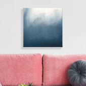 Abstracte cloud-achtergrond canvas afdruk (Insitu (Woonkamer))