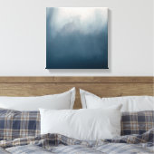 Abstracte cloud-achtergrond canvas afdruk (Insitu (Slaapkamer))