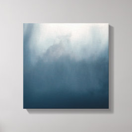 Abstracte cloud-achtergrond canvas afdruk