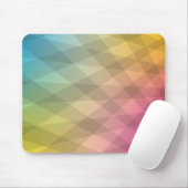 Abstracte CMYK Mousepad Muismat (Met muis)