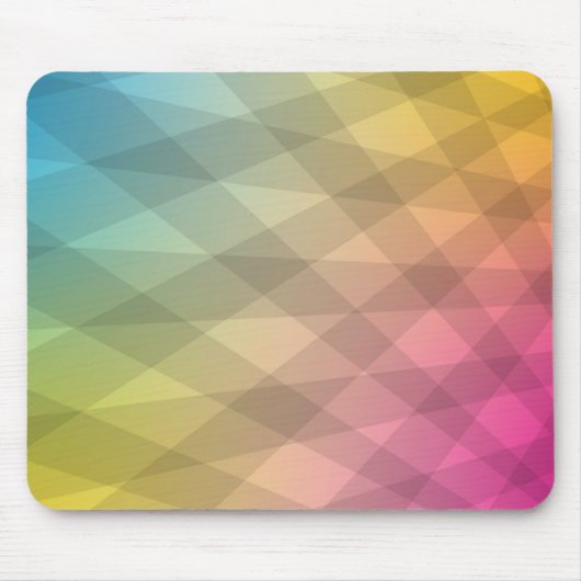 Abstracte CMYK Mousepad Muismat (Voorkant)