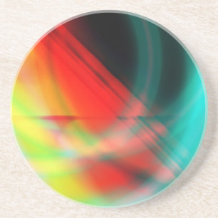 Abstracte coaster zandsteen onderzetter