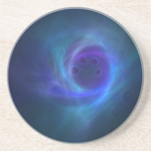 Abstracte coaster zandsteen onderzetter