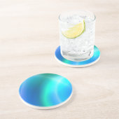 Abstracte coaster zandsteen onderzetter (Zijkant)