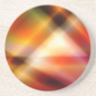 Abstracte coaster zandsteen onderzetter