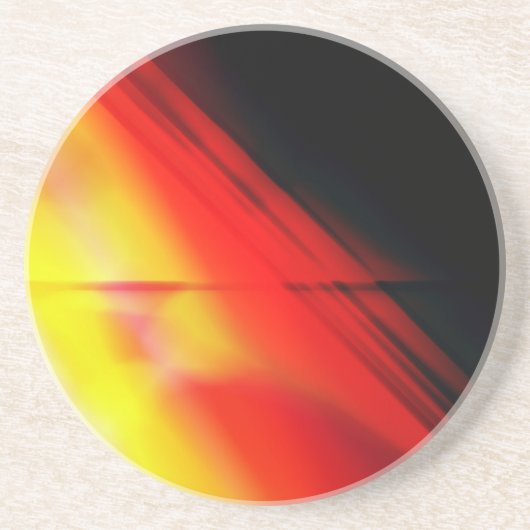 Abstracte coaster zandsteen onderzetter (Voorkant)