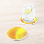 Abstracte coaster zandsteen onderzetter (Zijkant)