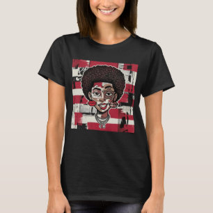Abstracte Collage Cartoon Gezicht T-shirt
