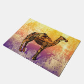 Abstracte Collage Ozzy de Camel ID102 Deurmat (Schuin)