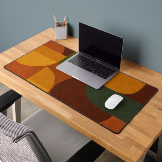 Abstracte Compositie in Mid-Century Modern Stijl Bureaumat (Kantoor 2)