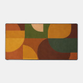 Abstracte Compositie in Mid-Century Modern Stijl Bureaumat (Voorkant)