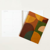 Abstracte Compositie in Mid-Century Modern Stijl Planner (Display)