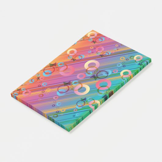 Abstracte Compositie Post-it® Notes (Schuin)