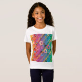 Abstracte compositie t-shirt (Voorkant volledig)