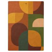 Abstracte Compositie uit het Midden van de 20e Eeu Klembord (Achterkant)
