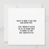 Abstracte compositie van Piet Mondriaan Kaart (Achterkant)