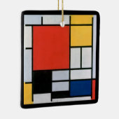 Abstracte compositie van Piet Mondriaan Keramisch Ornament (Rechts)