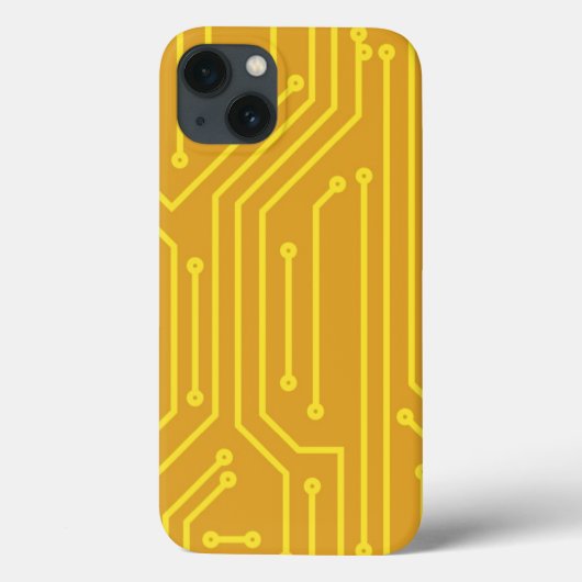Abstracte computerapparatuur Case-Mate iPhone case (Achterkant)