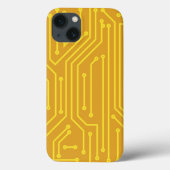 Abstracte computerapparatuur Case-Mate iPhone case (Achterkant)