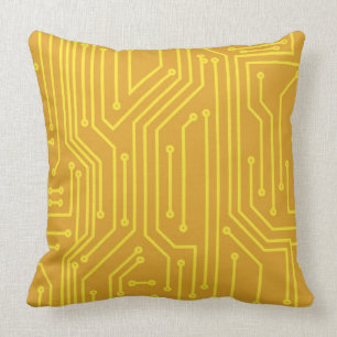 Abstracte computerapparatuur kussen