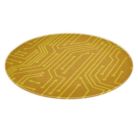 Abstracte computerapparatuur snijplank (Hoek)