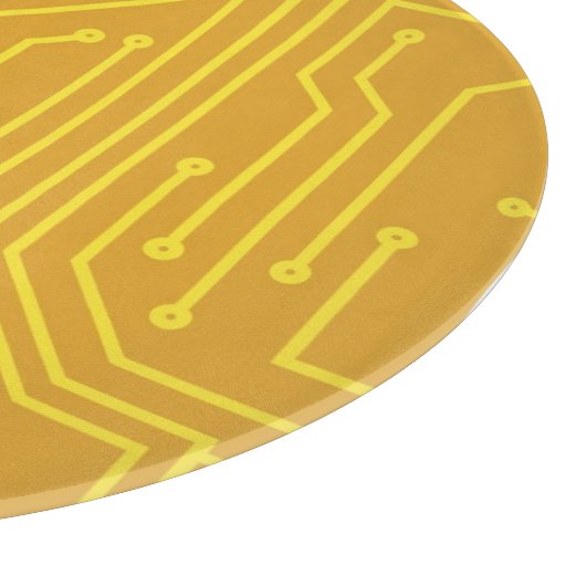 Abstracte computerapparatuur snijplank (Hoek)