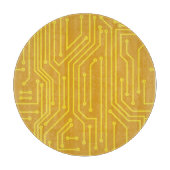 Abstracte computerapparatuur snijplank (Voorkant)