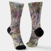 Abstracte "Confetti Too" All-Over-Print Crew Sokke Sokken (Gebogen)