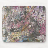Abstracte "Confetti Too" Funky Mousepad Muismat (Voorkant)
