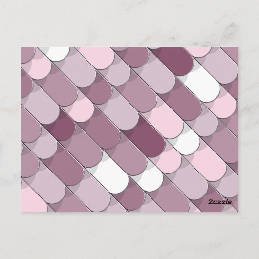 Abstracte constructie (tegel) 2 briefkaart (Achterkant)